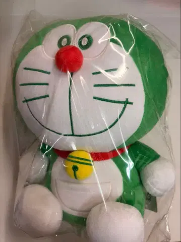 6025 도라에몽 유니클로 봉제 인형 서스테이너블 모드 그린