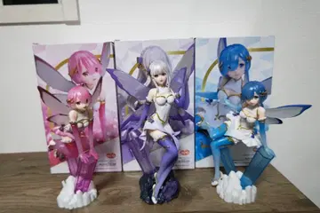 리제로 피규어 세 개 세트