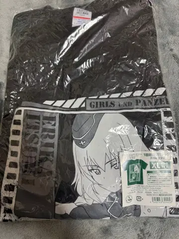 걸즈&판처 최종장 쿠로모리미네 T셔츠 XL