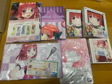 5등분의 신부 나카노 니노 굿즈 묶음 판매