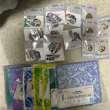 제일복권 죠죠의 기묘한 모험 I상 H상 J상 세트