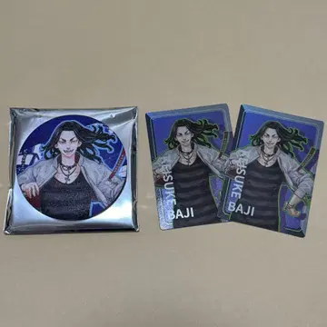 [ 새상품 ] 바지 케이스케 라메 캔뱃지&카드