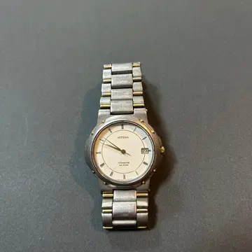 ATTESA 쿼츠 손목시계 실버