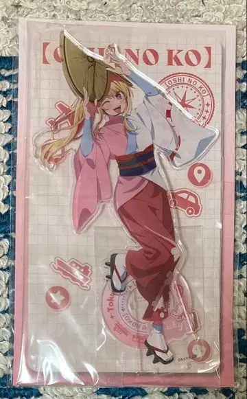 최애의 아이 47 도도부현의 아이 루비 도쿠시마현 아크릴 스탠드