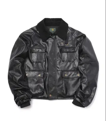 미사용 새상품 noen 노엔 가죽 자켓 M