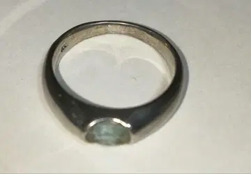 실버 아쿠아 마린 반지 가격 인하 중!!