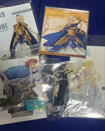 SAO 소드 아트 온라인 앨리스 묶음 판매