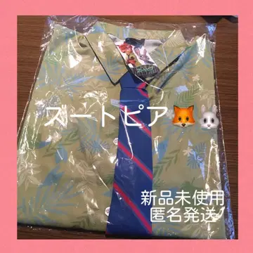 [ 잔여 1개 ] 주토피아 아베일 닉 넥타이 포함 알로하 셔츠