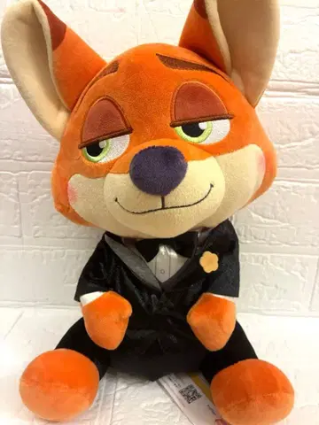 주토피아2 코텟토 펫탄 BIG 봉제 인형 드레시 닉