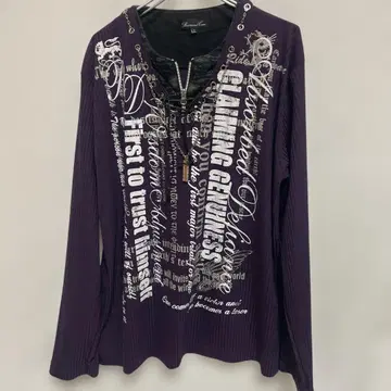 y2k archive 롱티 편직 오피움 다크코어