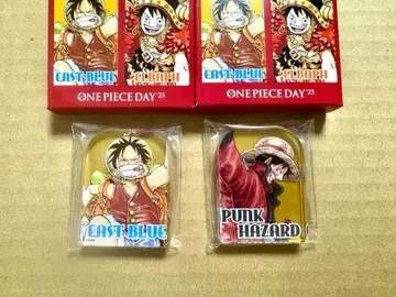 ONE PIECE 루피 코스튬 아크릴 블록 2세트