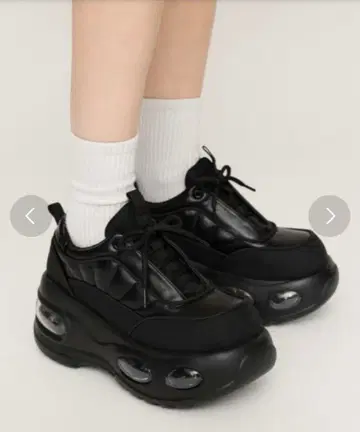 SLY 에어 플랫폼 스니커즈 스니커즈 통굽 MOUSSY