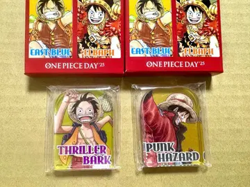 ONE PIECE 루피 코스튬 아크릴 블록 2세트