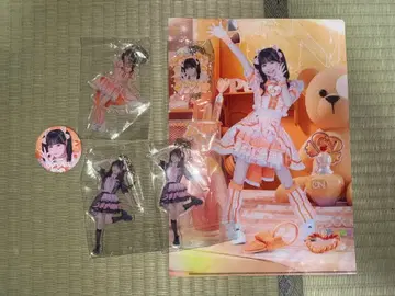 하나마루 페코 아크릴 키링 기타