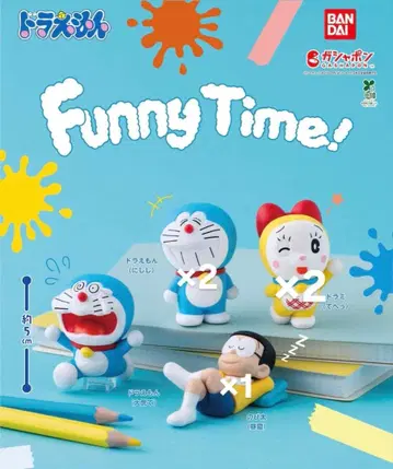 도라에몽 Funny Time 피규어 세트