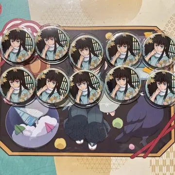 귀멸의 칼날 교토마후 캔뱃지 토키토 무이치로