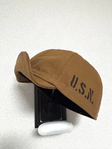 58.5cm 오카야마산 11oz 셀비치 덕 원단 엄파이어 캡