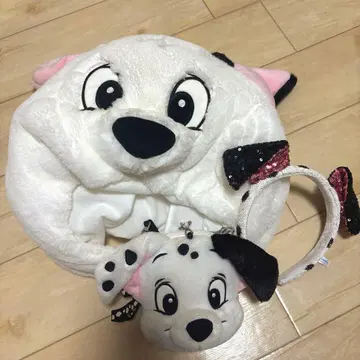 디즈니 101마리 강아지 머리띠 팬캡 미니백
