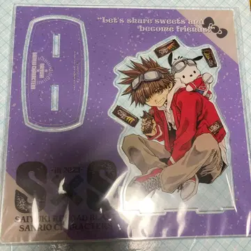 최유기 x 산리오 캐릭터즈 빅 아크릴 스탠드 손오공 x 포차코