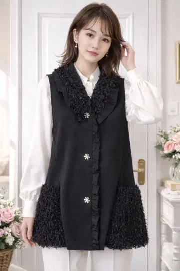 슈퍼 뷰티 프릴 카라 디자인 베스트