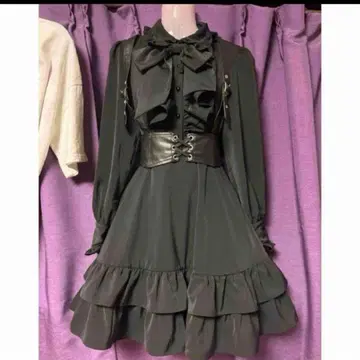 manon mimie 지뢰 프릴 원피스