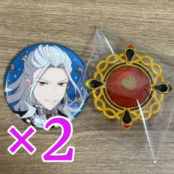 란 나기사 앙스타 스타라이 10th set D 캔뱃지 2개