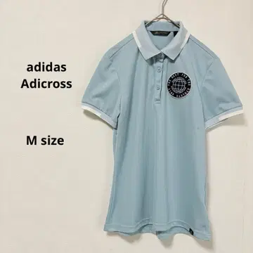 adidas Adicross 아디다스 피케 셔츠 M 라이트 블루 반팔