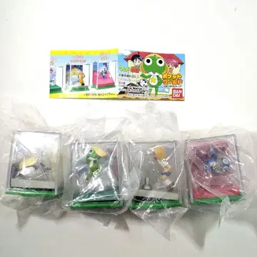 레어, 개구리 중사 케로로 포켓 월드 4종류 피규어