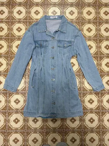 데님 원피스 BLACKPINK 블랙 핑크 리사 착용