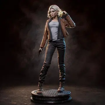 1/8 미도색 미조립 피규어 레진 키트 그레이스 RE9