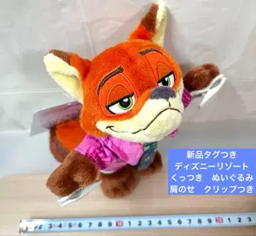 닉 붙이는 봉제 인형 주토피아 디즈니 리조트 어깨 위 클립