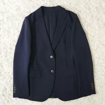 새상품급 UNIQLO 워셔블 UV컷 감동 자켓 여성용 네이비