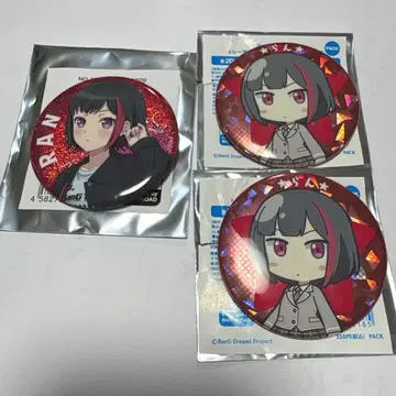 뱅드림 미타케 란 원조 WEGO 캔뱃지 묶음 판매