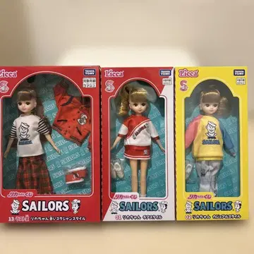 제일복권 리카짱 세일러즈 콜라보 3종 세트