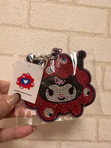 오사카 만박 쿠로미 라이트 스톤 키링