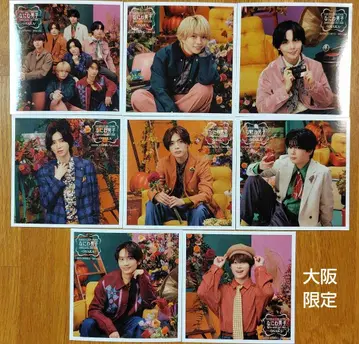 나니와단시 정사각형 사진 가을 오사카 한정판 컴프