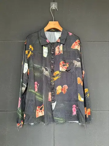 archivio j.m. ribot 25aw 패턴 셔츠