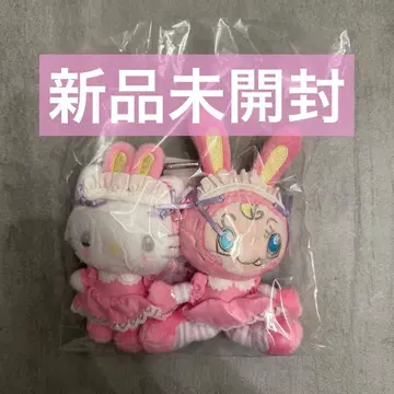 산리오 메조피아노 마스코트 홀더 헬로키티 키티 베리에짱