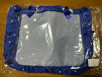 자카마트 이타백 A3 프릴 디자인 이타백용 토트백 로얄 블루