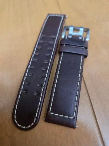 해밀턴 가죽 벨트 브라운 20mm