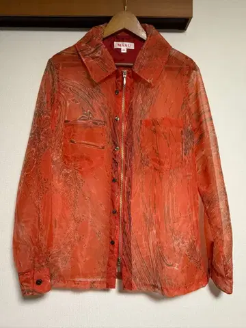 MASU 집업 마블 반다나 셔츠