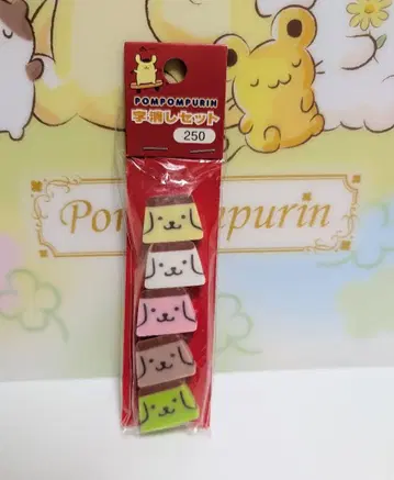 폼폼푸딩 지우개 레트로 5색