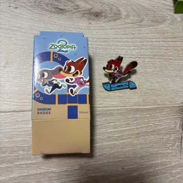 주토피아2 닉 와일드 핀 배지