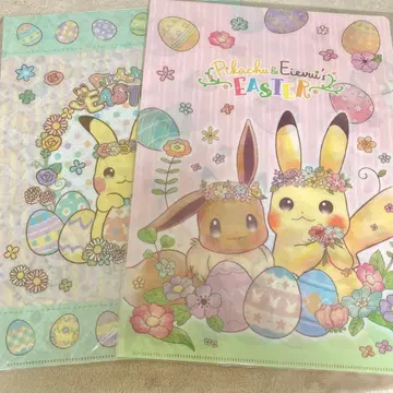 포켓몬 센터 이스터 클리어 파일 세트