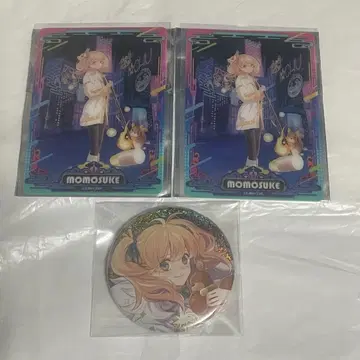 아이츄 클리어 카드 캔뱃지 [오이카와 토스케] 굿즈 세트