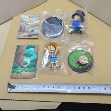 루피 사보 유년기 카드 스탠드 피규어 원피스 피규어