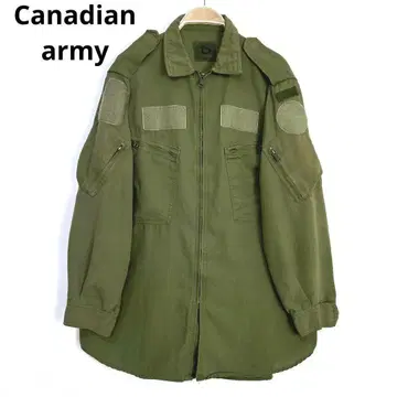 캐나다군 헬리 크루 셔츠 자켓 블루종 밀리터리 셔츠 S35