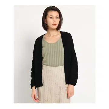 BATONER 바토너 노버튼 가디건