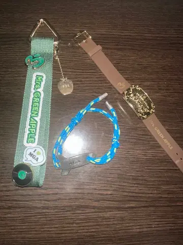 Mrs. GREEN APPLE 키링 팔찌 세트