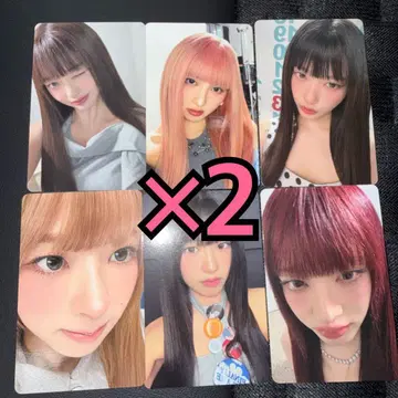 IVE 트레이딩 카드 REVIVE+ 타워 레코드 특전 6종 컴프 x 2